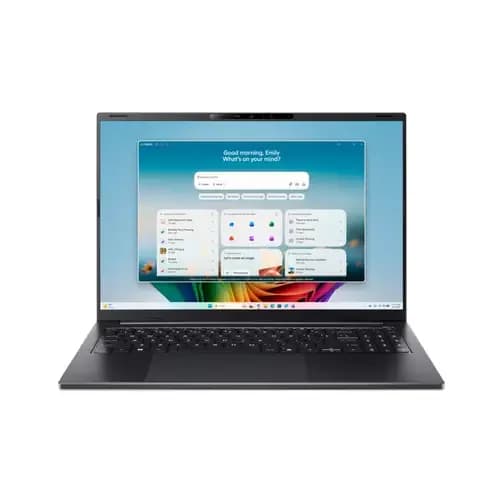 Acer Swift Go 16 SFG16-A71T-R87F Laptop | AMD Ryzen AI 9 465 | 32GB RAM | 1TB SSD | 16" WUXGA Touchscreen | Windows 11 | Obsidian Black
