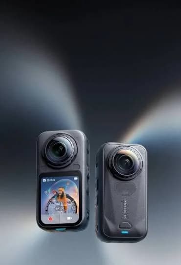 Insta 360X6 Travel Bundle Midnight Black