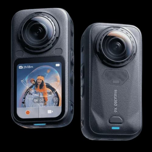 Insta 360X6 Travel Bundle Midnight Black