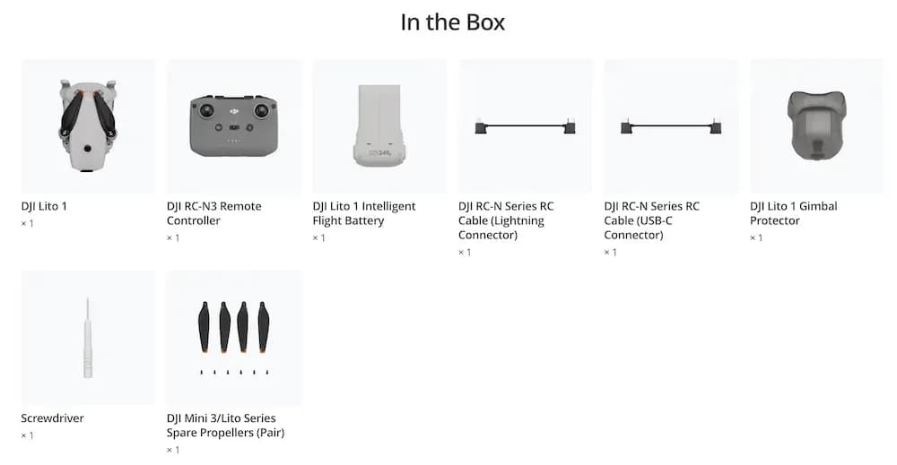 DJI Lito X1 Standard (DJI RC-N3)